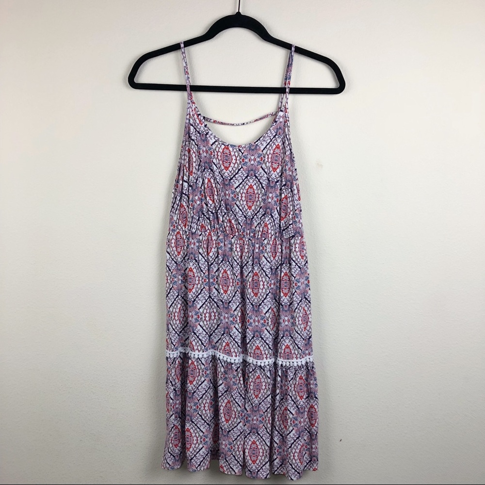 MOSSIMO | WOMEN'S BOHO DROP WAIST DRESS IN MEDIUM